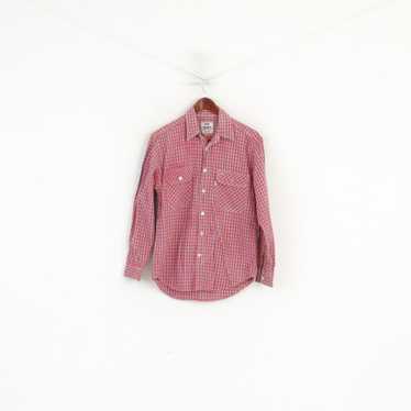 Levi's Levi's Men S Casual Shirt Red Cotton Check… - image 1