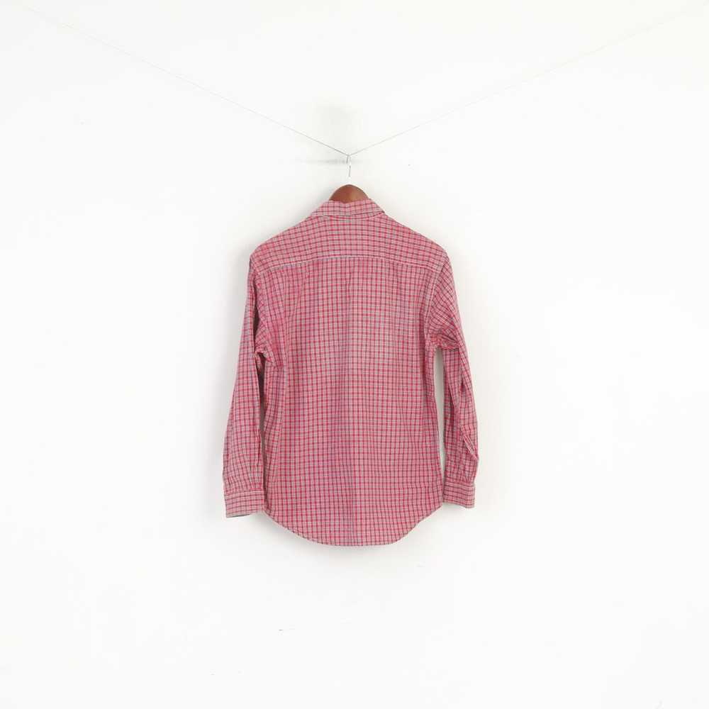 Levi's Levi's Men S Casual Shirt Red Cotton Check… - image 6