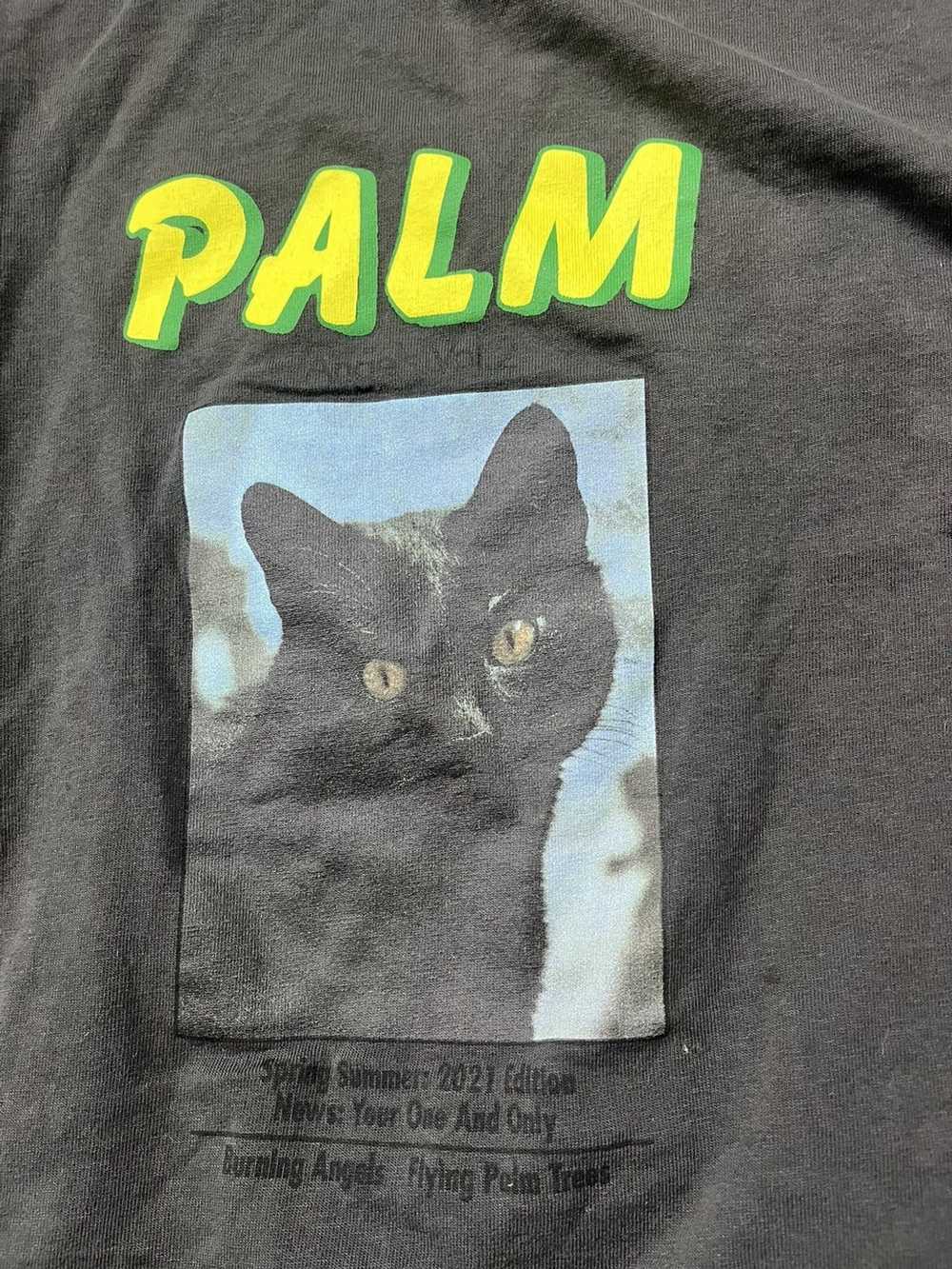 Palm Angels Palm Angels Black Cat Long Sleeve Spr… - image 3