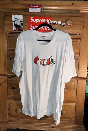 Supreme Supreme Cat in the Hat Tee