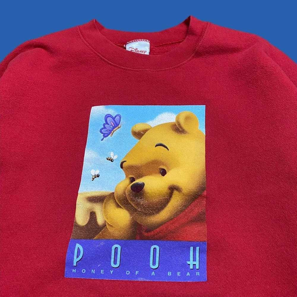 Disney × Vintage vintage winnie the pooh sweatshi… - image 2