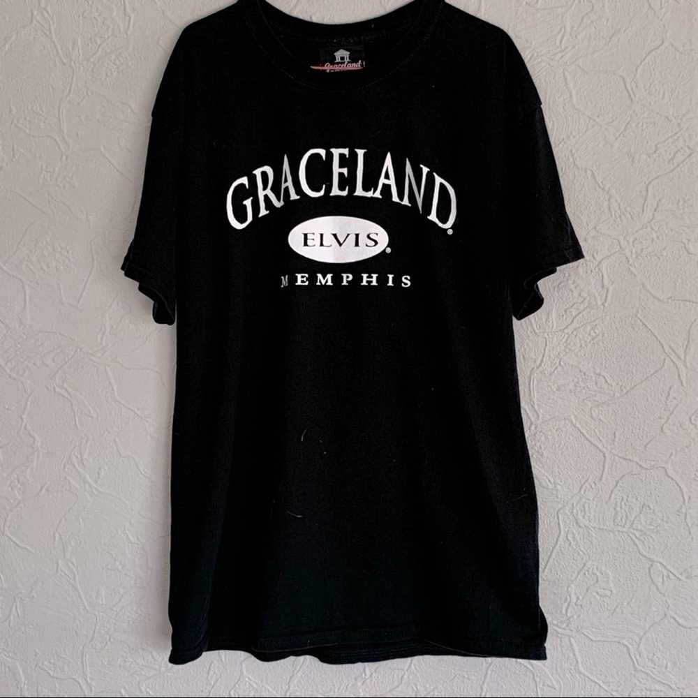 Other OFFICIAL GRACELAND ELVIS MEMPHIS GRAPHIC TE… - image 1