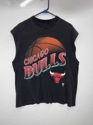 Official New Era NBA Team Logo Chicago Bulls Tank Top C2_275