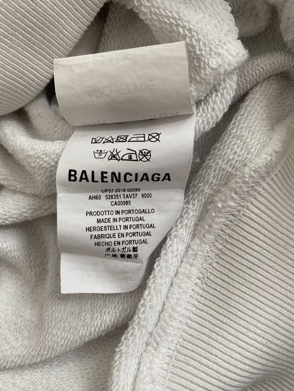 Balenciaga Balenciaga Logo Hoodie - image 7