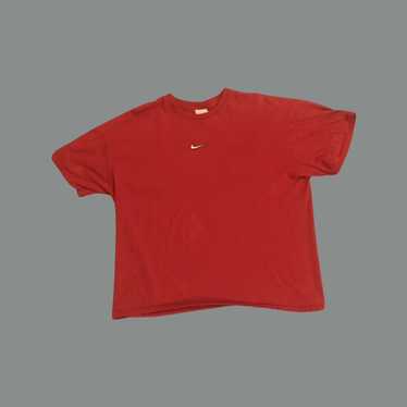 Nike × Vintage Vintage 2000s Nike Swoosh Tee - image 1