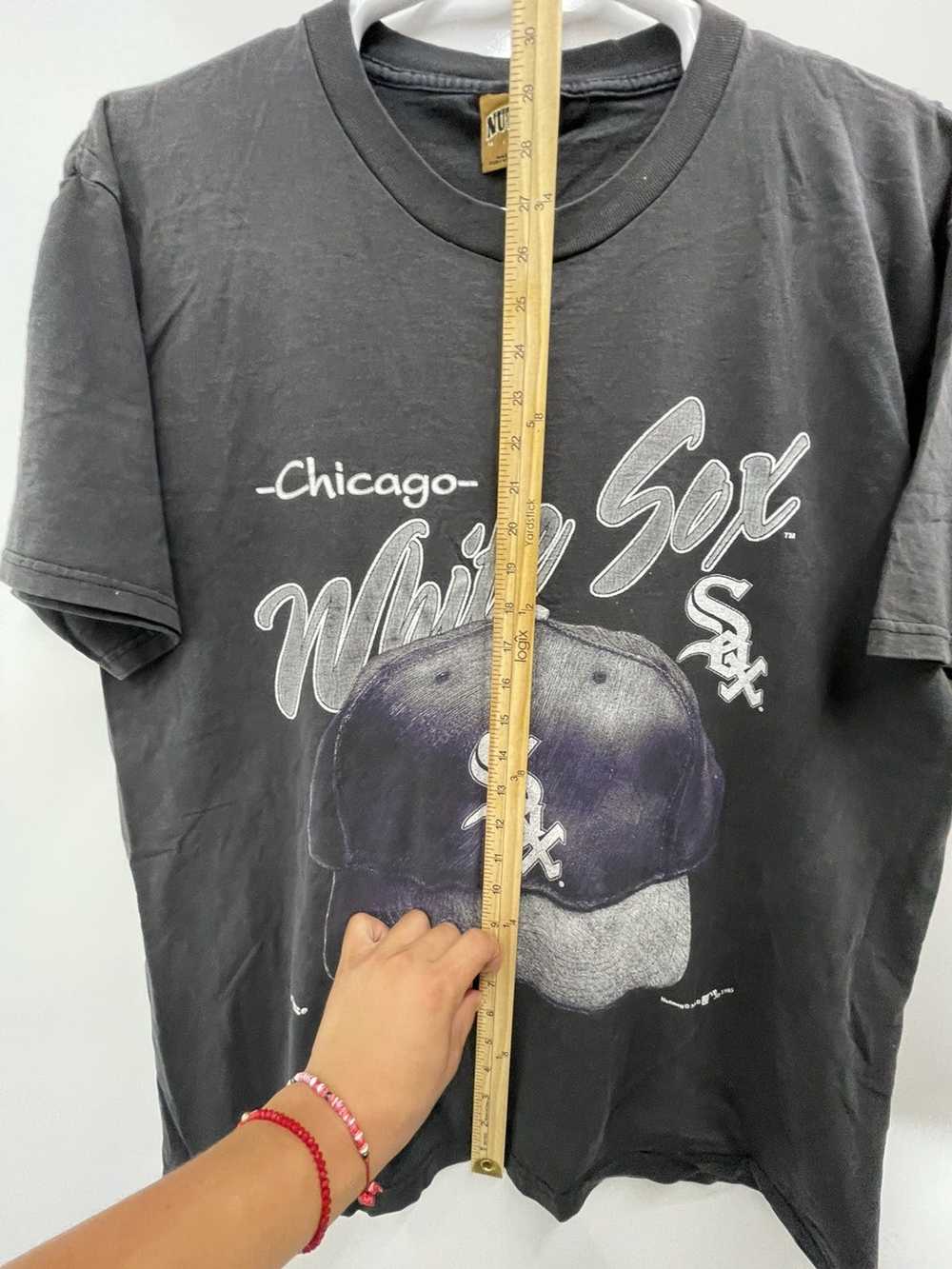 MLB × Vintage Vtg white Sox t-shirt 1995 nutmeg g… - image 6