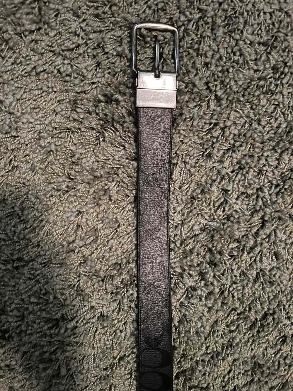 authentic coach belt