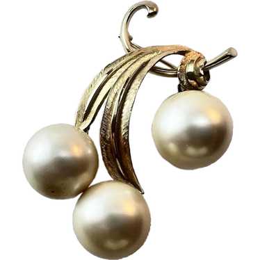 Vintage String of Simulated Marvella Pearls