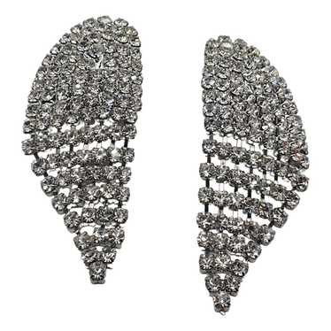 Alessandra Rich Platinum earrings