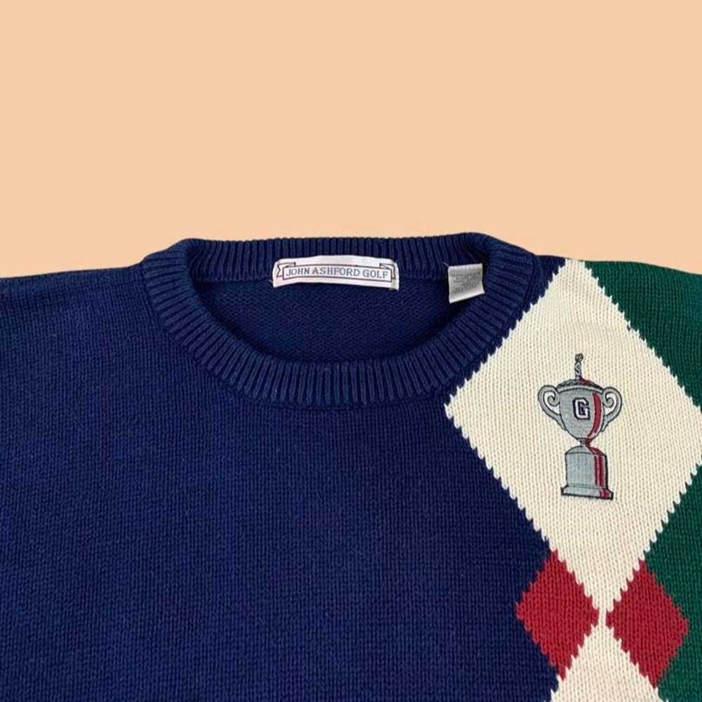 Vintage 90s Golfing Sweater - image 3