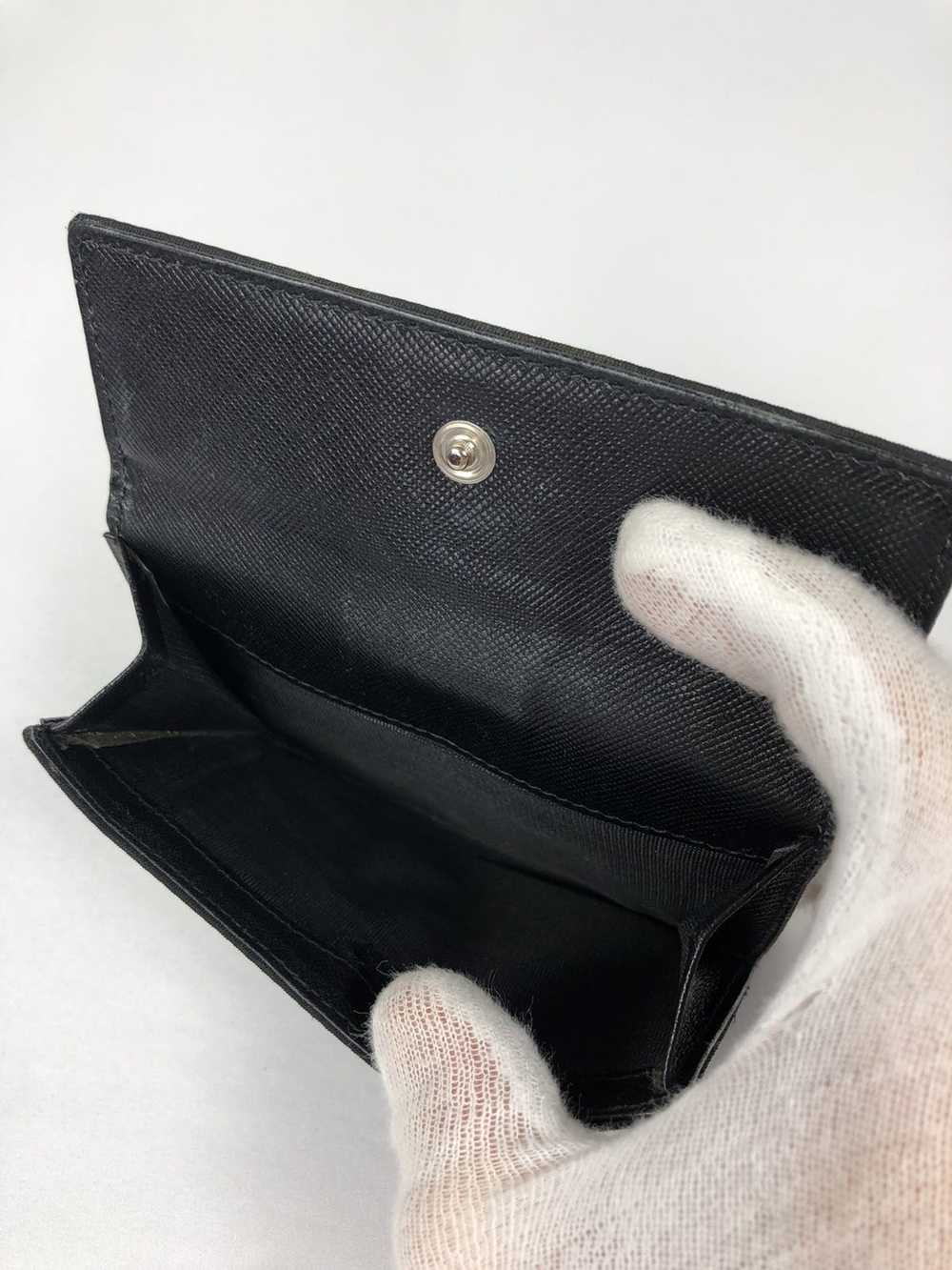 Prada Prada tessuto nero nylon bifold wallet - image 4