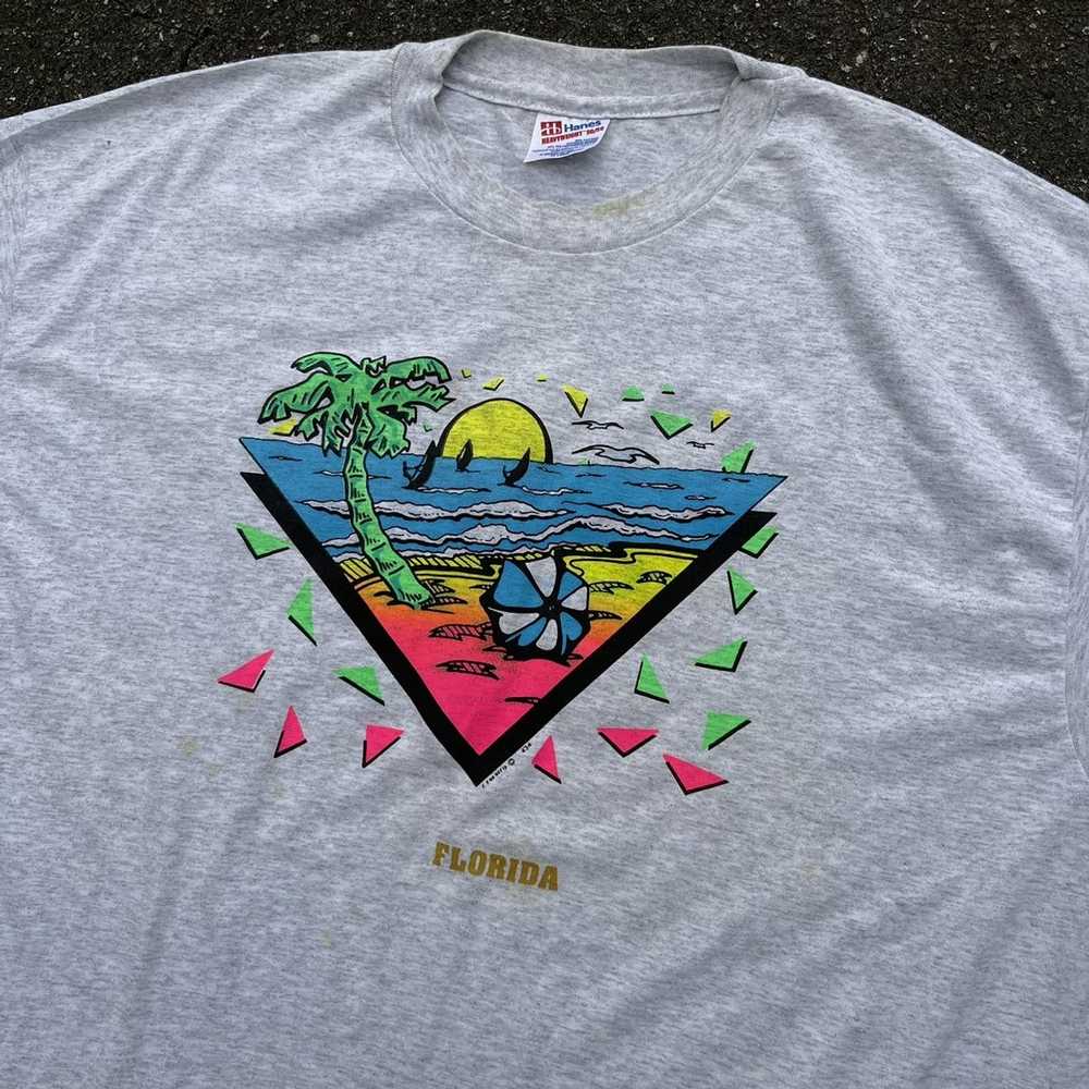 Hanes × Japanese Brand × Vintage Vintage Florida … - image 2