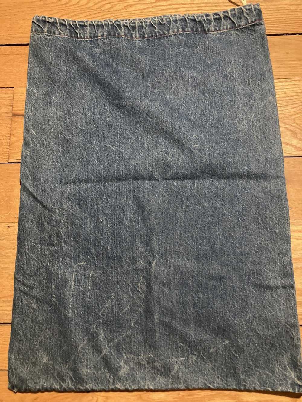 Vintage Vintage denim laundry bag - image 4