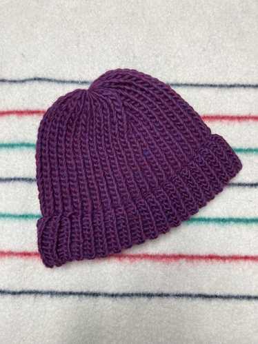 Handknit × Handmade × Hat Crochet knit beanie han… - image 1