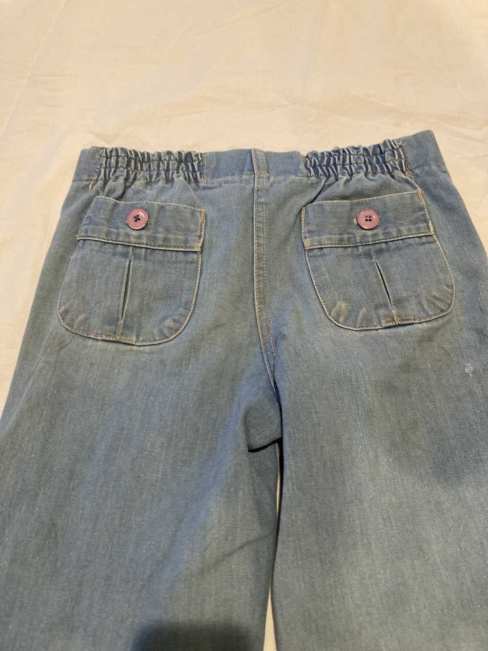 Vintage Sailor bell bottom denim jeans - image 3