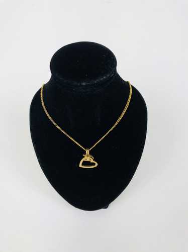 Dior Dior heart necklace