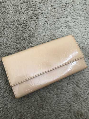 Dior Dior pink trotter long wallet