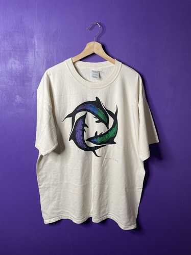 Animal Tee × Vintage Vintage ‘00s Dolphins circle 