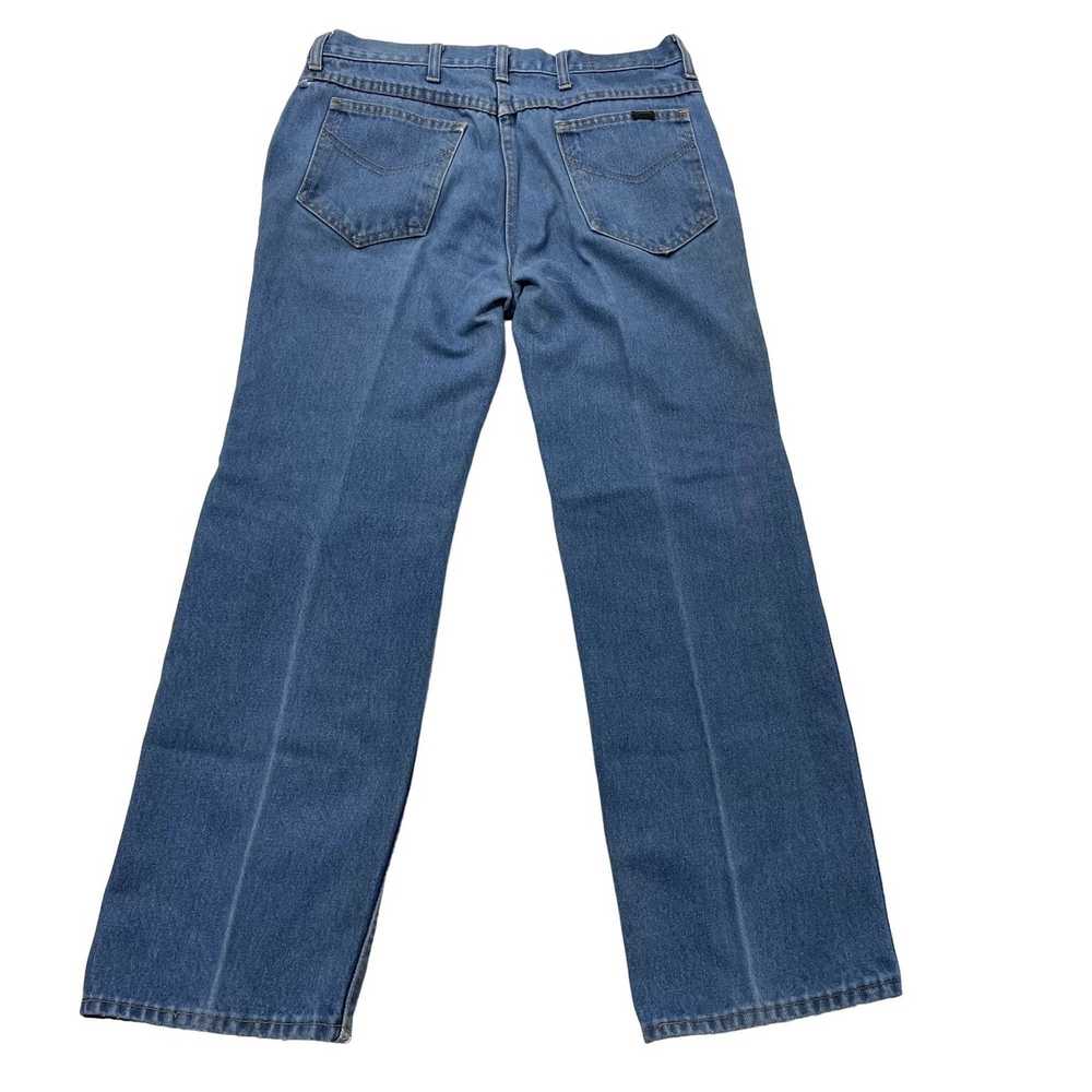 Sears 60's Sears Roebucks DISTRESSED Blue Jeans W… - image 2