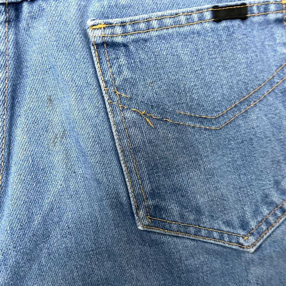 Sears 60's Sears Roebucks DISTRESSED Blue Jeans W… - image 7