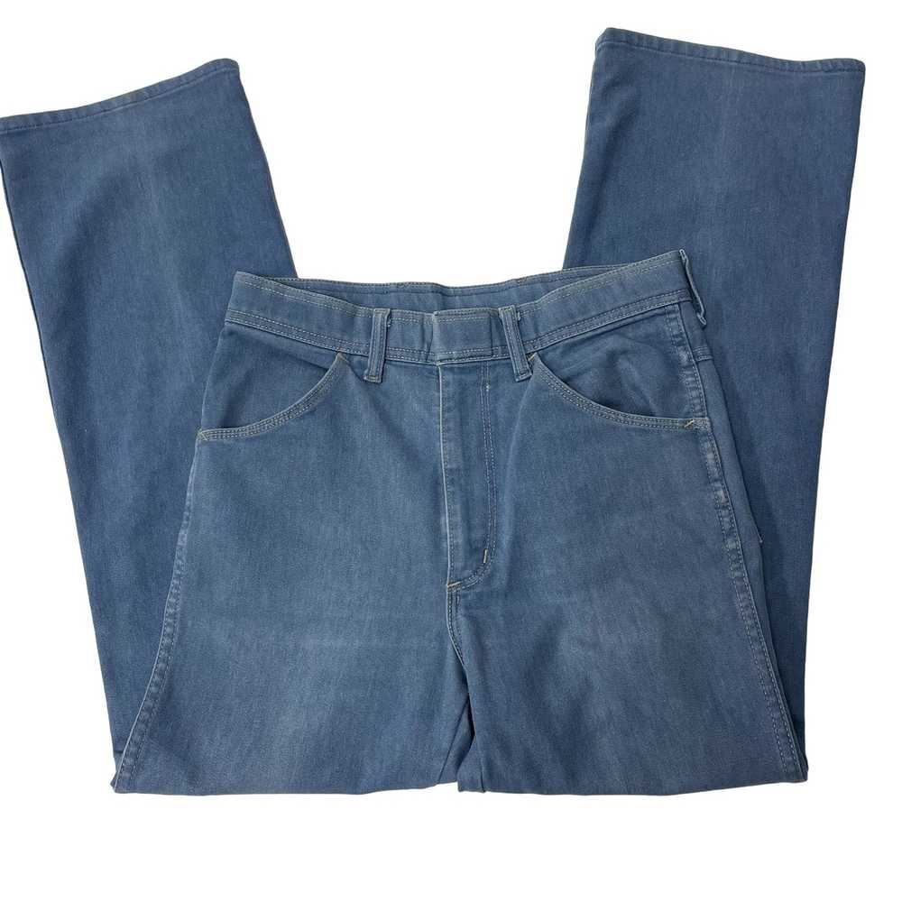 Unkwn 60's Sportabouts Blue Jeans MOD Denim Bell … - image 3