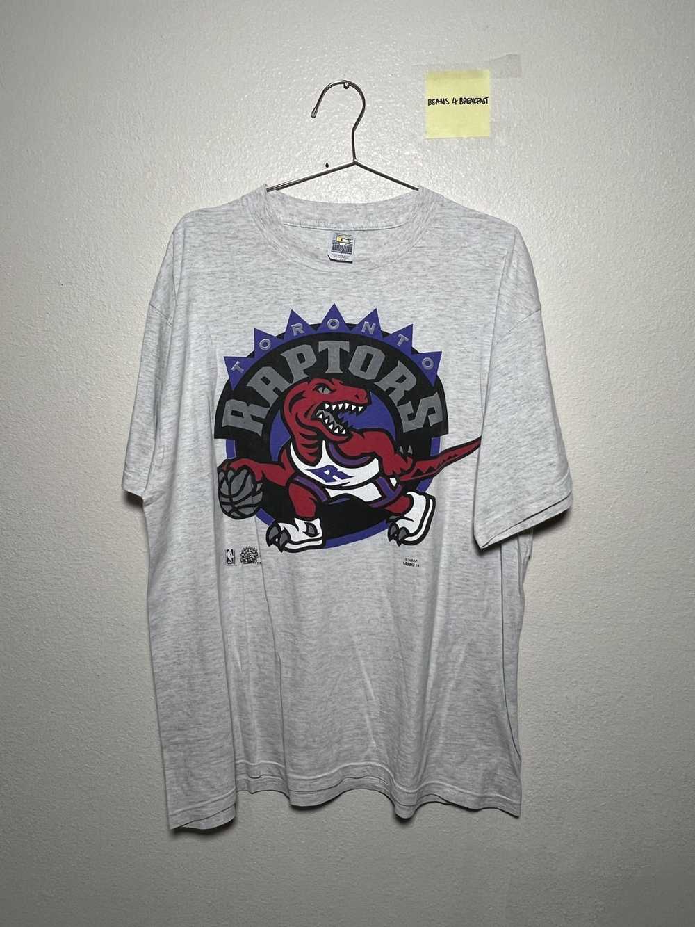 NBA × Vintage Vintage Toronto Raptors Logo Tee - image 1