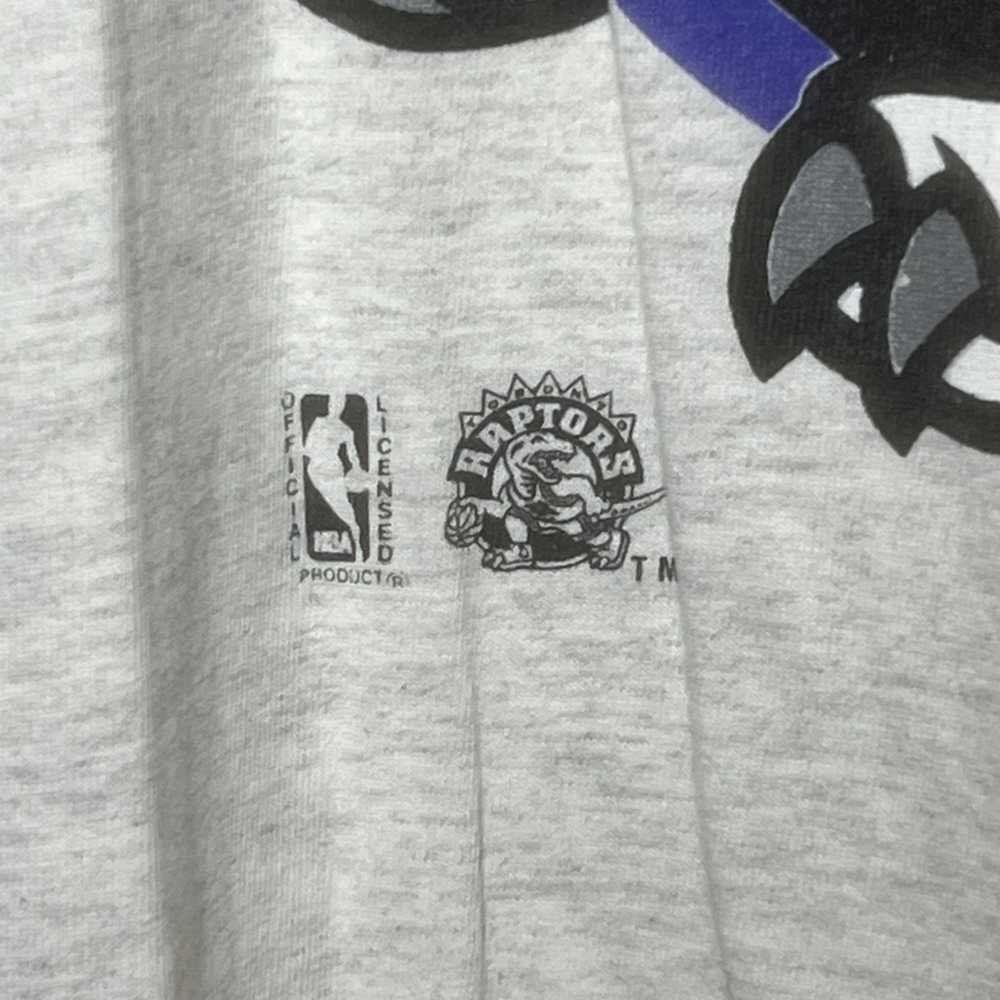 NBA × Vintage Vintage Toronto Raptors Logo Tee - image 3