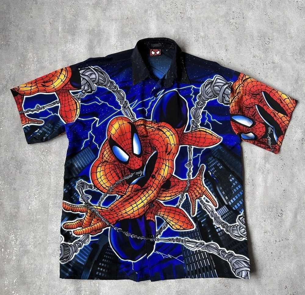 Marvel Comics × Vintage 2001 Marvel Spider Man Ha… - image 1