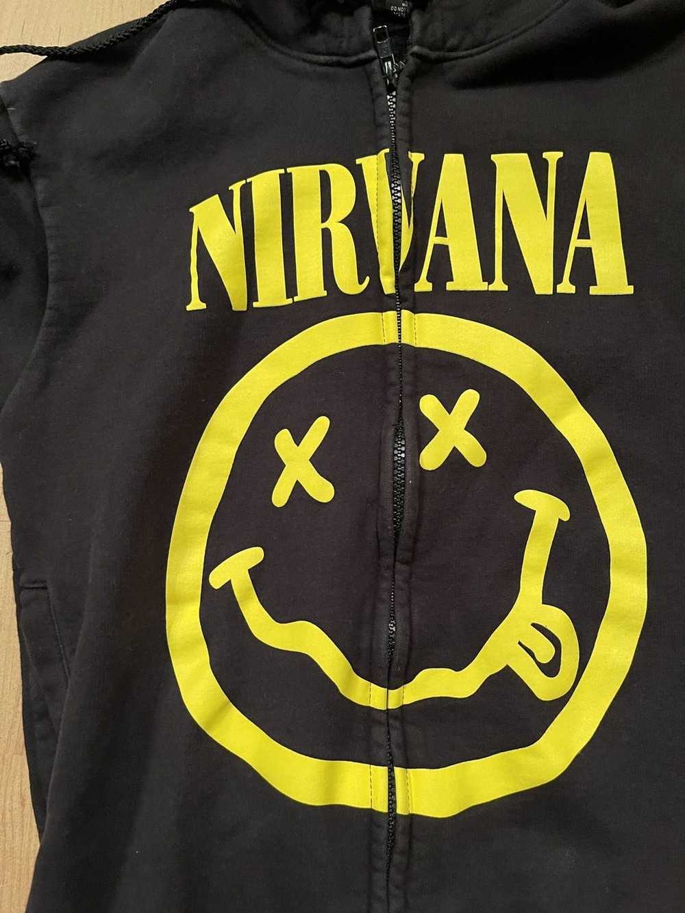 Band Tees × Nirvana × Vintage Nirvana Kurt Cobein… - image 6