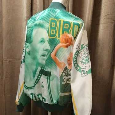 Vintage 90s Larry Bird Chalk Line Boston Celtics Jacket – Goodboy Vintage