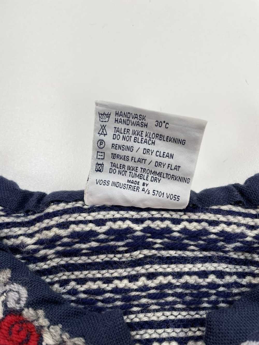 Streetwear × Vintage VOSS wool sweater Unisex siz… - image 8