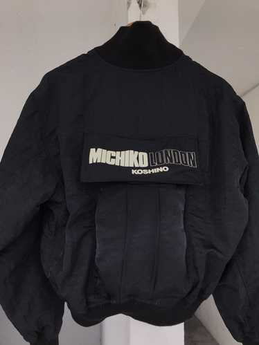 90's MICHIKO KOSHINO Back bag coat