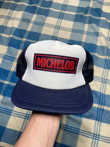 Hat × Trucker Hat × Vintage Vintage Michelob mesh 