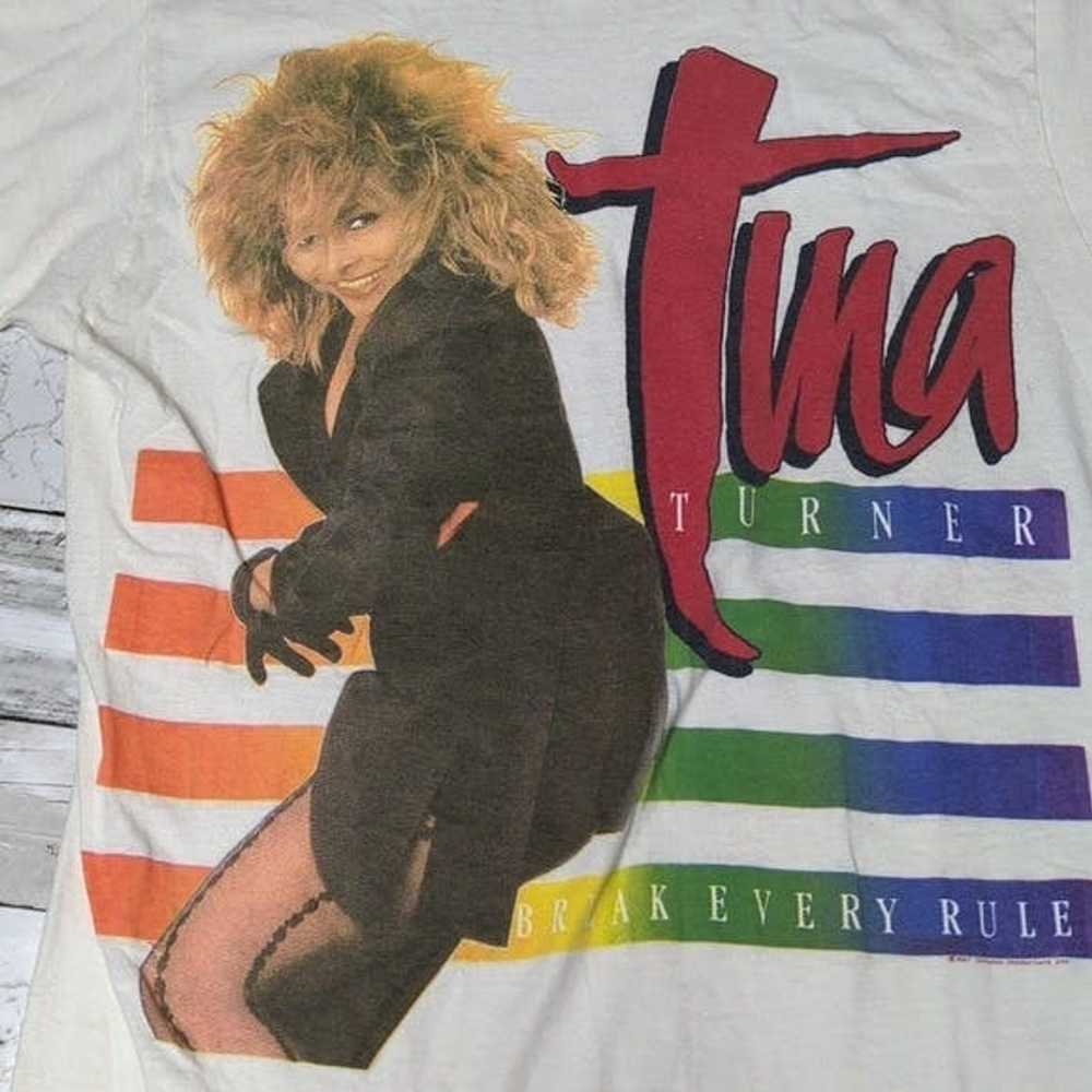 Vintage RARE vintage 1987 Tina Turner break every… - image 3