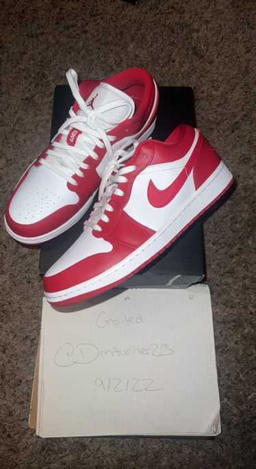 Jordan Brand Nike Air Jordan 1 Low “Gym Red” Sz.-… - image 1