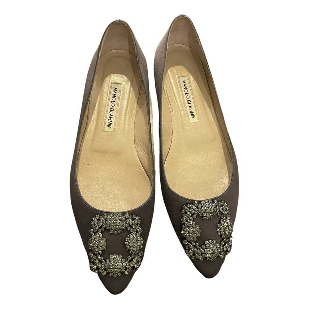 Manolo Blahnik Cloth ballet flats - image 1