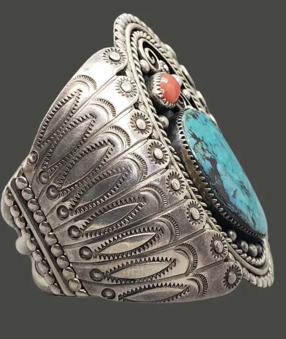 Gorgeous Native American Navajo Sterling Silver T… - image 5