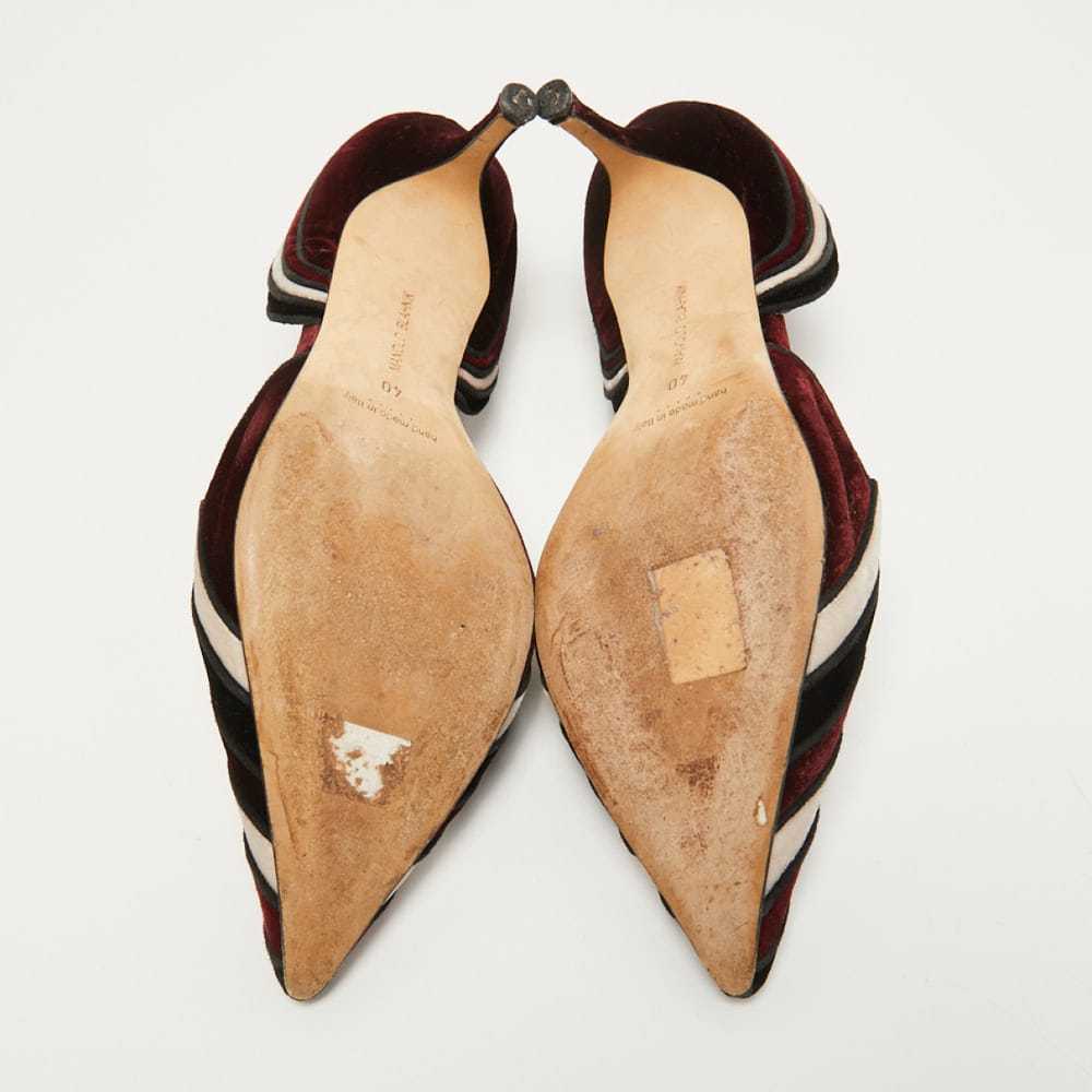 Manolo Blahnik Velvet heels - image 5