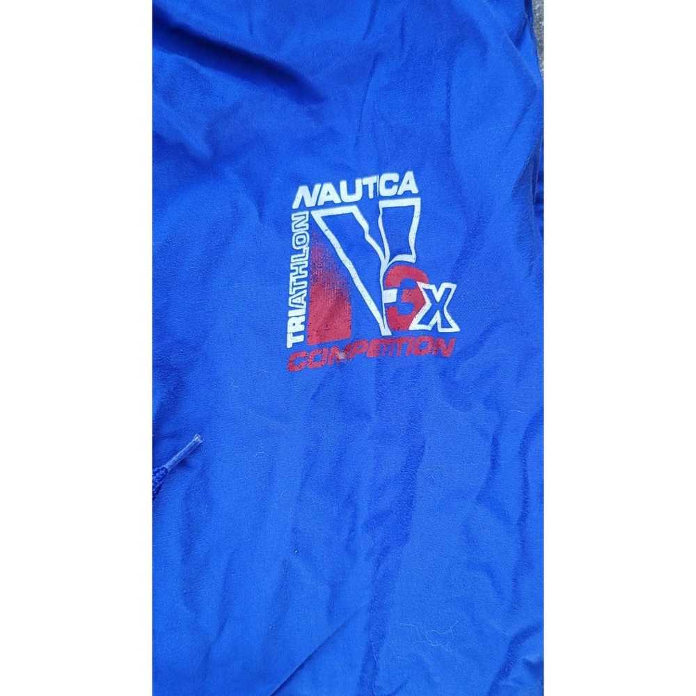 Nautica Vtg Nautica Competition Triathlon Trackpa… - image 2