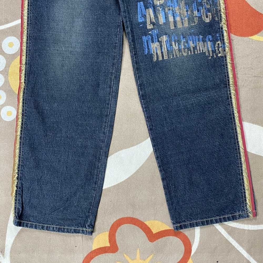 Japanese Brand Ugiz Poem Distressed Jeans - image 4