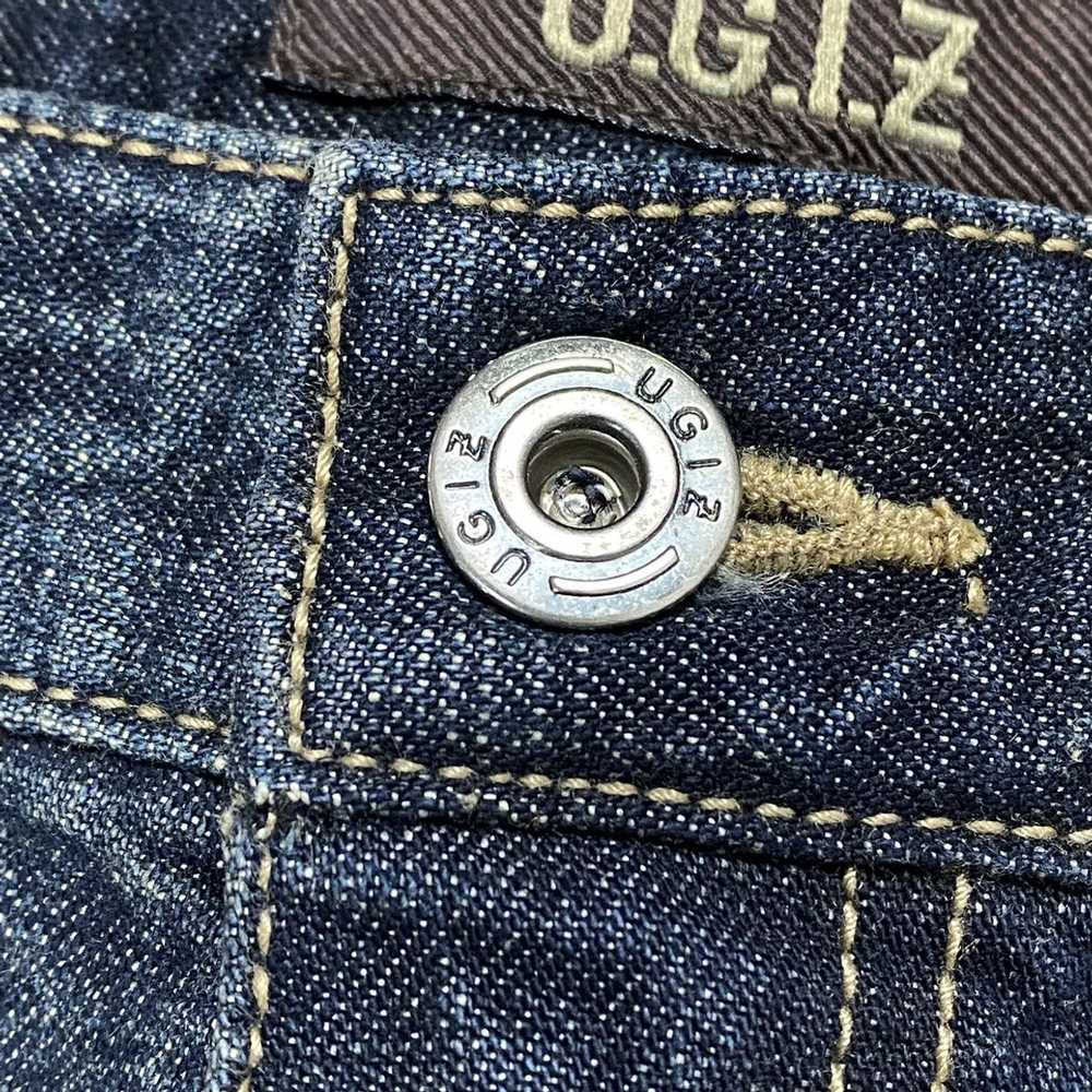 Japanese Brand Ugiz Poem Distressed Jeans - image 8
