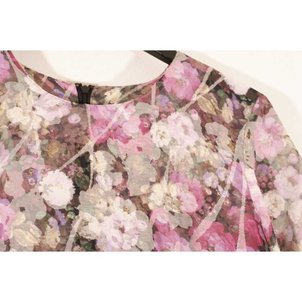 Japanese Brand × Vintage Floral Short Sleeve Semi… - image 5