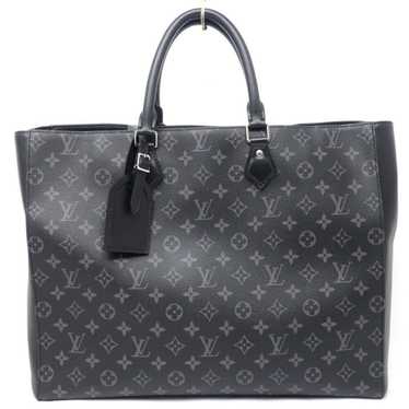  Louis Vuitton Large M44733 Grand Sac Tote Bag, Gray