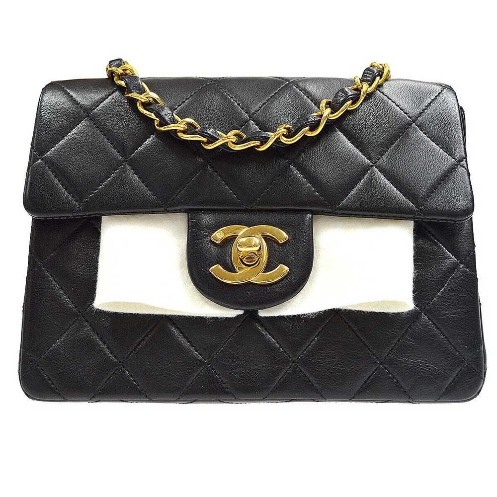 Chanel Chanel Classic Flap Mini Square Chain Shou… - image 1