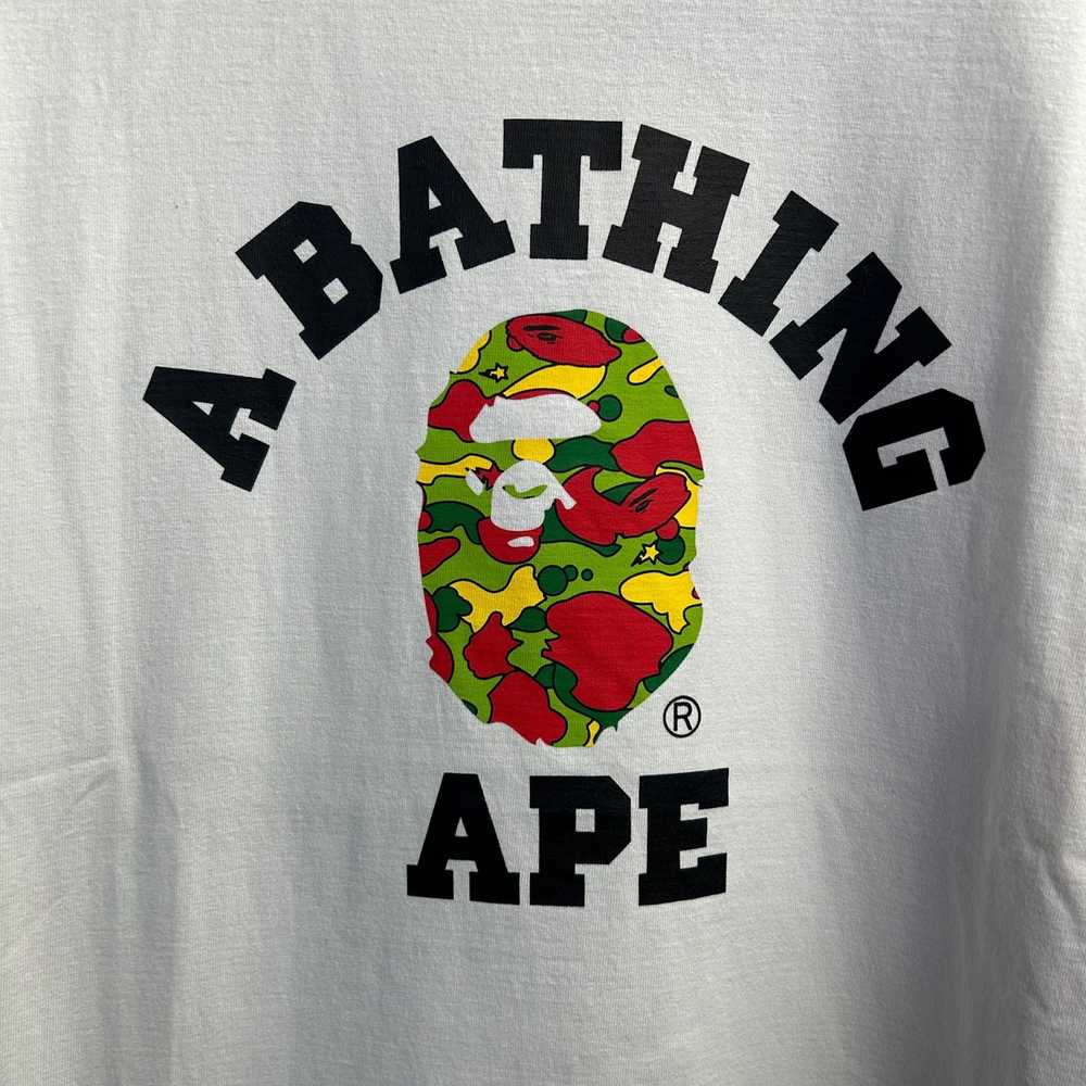 Bape Bape Bathing Ape College Sta /Physce Camo Te… - image 7