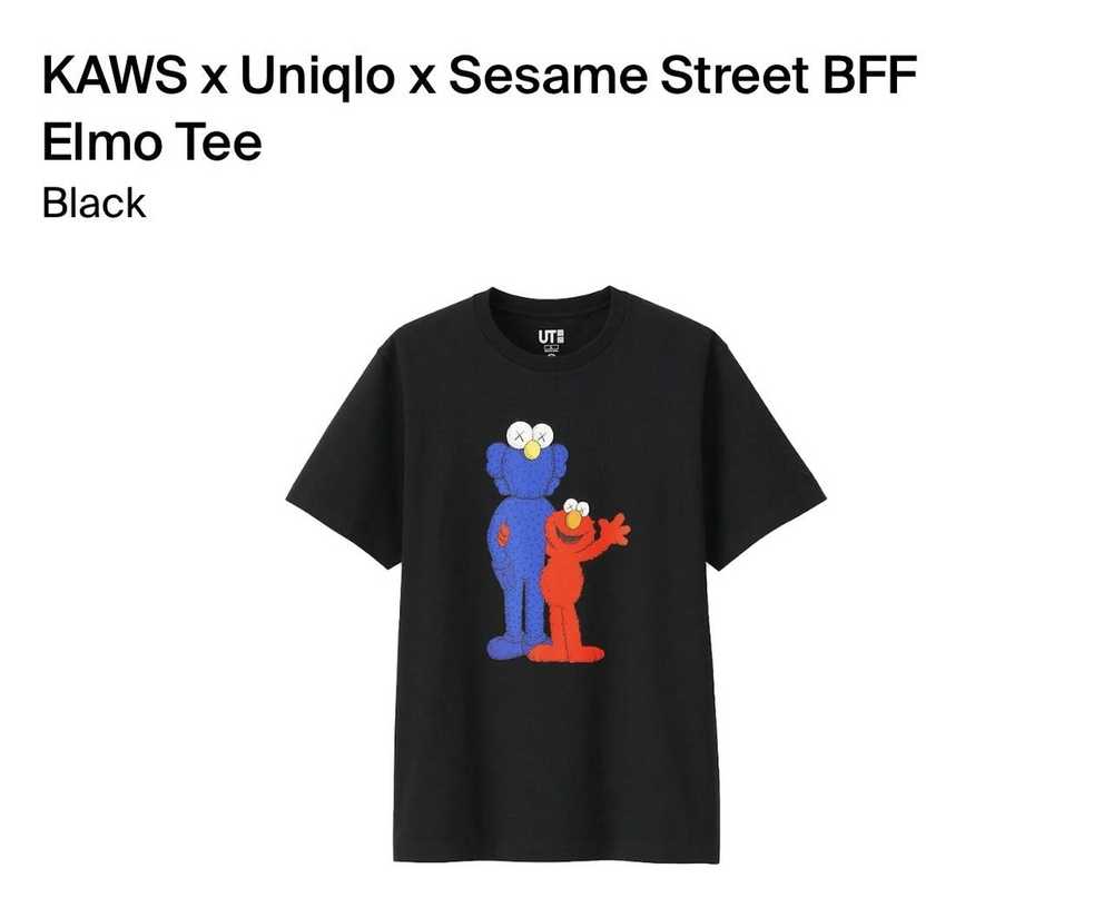 Kaws × Uniqlo “BFF Elmo” KAWS x Uniqlo x Sesame S… - image 4