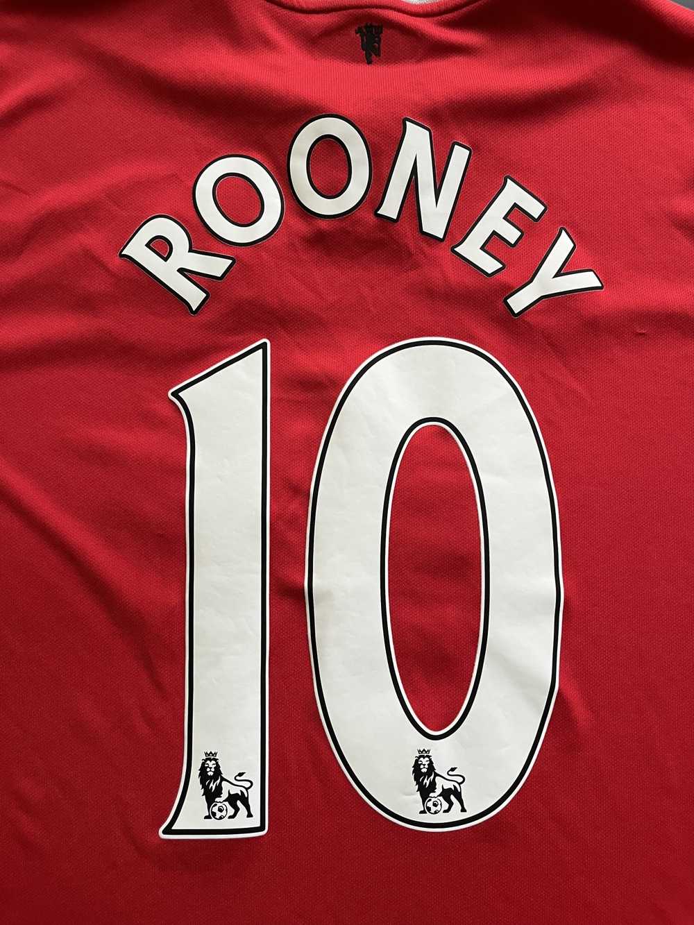 Manchester United × Rare × Soccer Jersey Rooney M… - image 2