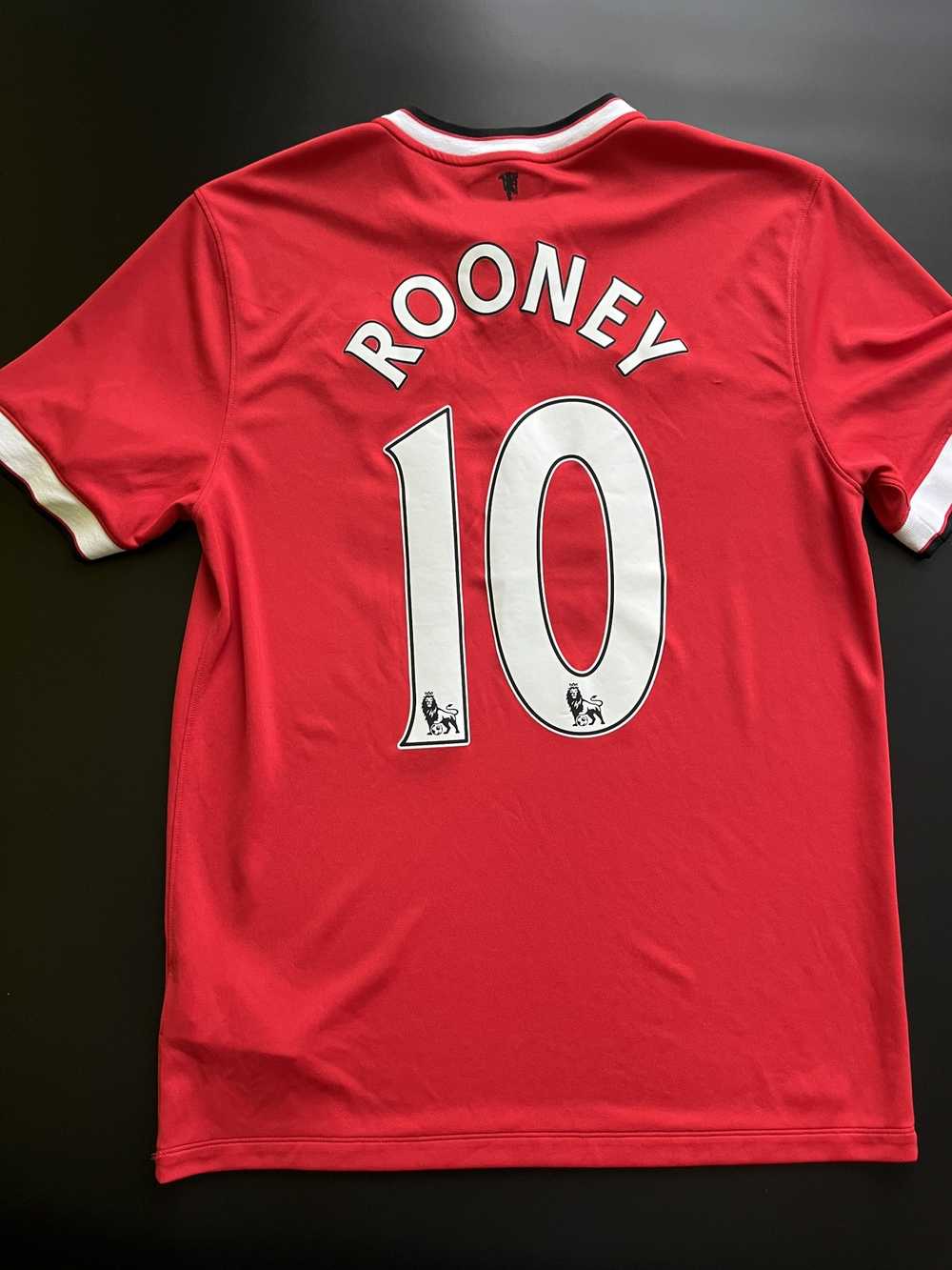 Manchester United × Rare × Soccer Jersey Rooney M… - image 3
