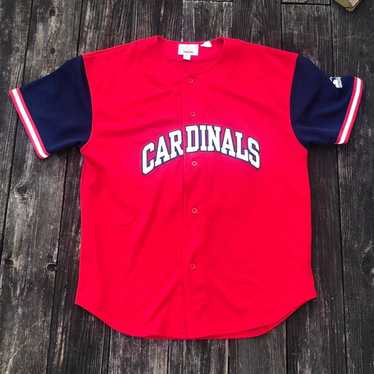 Vintage 90's St. Louis Cardinals Baseball Coaches Red Satin Starter Ja –  CobbleStore Vintage