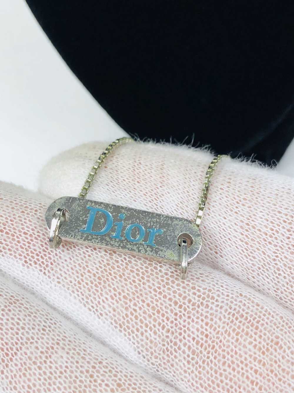 Dior Dior logo necklace - image 2